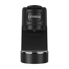 CREMA Black - Macchina da caffè a cialde E.S.E. per Caffè Espresso (Nero)